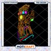 Colorful Infinity Gauntlet PNG Art Instant Download Design 2 Colorful Infinity Gauntlet PNG Art Instant Download Design