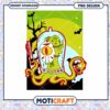 Colorful Halloween Monster Design for Instant Download PNG 2 Colorful Halloween Monster Design for Instant Download PNG