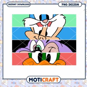 Colorful Cartoon Character PNG Design for Instant Download