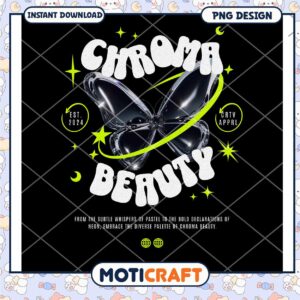 Chroma Beauty PNG Design for Creative Projects Download