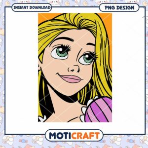 Charming Cartoon Girl PNG Download for Creative Projects