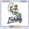 Catch of the Day Fun Fishing PNG Design for Downloads