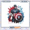 Captain America Retro PNG Design for Instant Download 2 Captain America Retro PNG Design for Instant Download