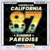 California Surf Club Summer Paradise PNG Design 87