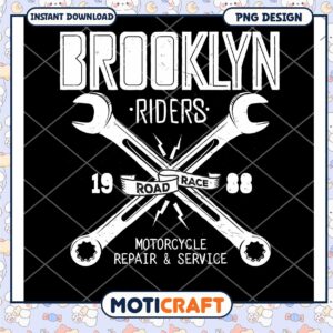 Brooklyn Riders Motorcycle Repair Service PNG Download