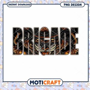 Bold Brigade PNG Design for Instant Download Artwork
