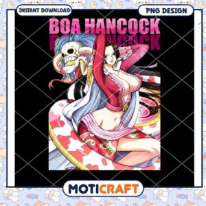 Boa Hancock PNG Design Instant Download for Fans