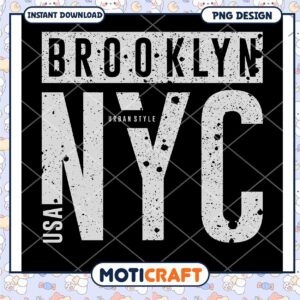 Brooklyn NYC PNG Design Urban Style Brooklyn NYC PNG Design Urban Style