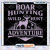 Boar Hunting Wild Hunt Adventure PNG