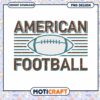 American Football Graphic Design PNG Instant Download Art