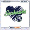Seattle Seahawks Heart PNG Design Instant Download 1 Seattle Seahawks Heart PNG Design Instant Download