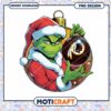 Grinch Christmas Ornament PNG Design Download