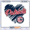 New England Patriots Heart PNG Design Download 1 New England Patriots Heart PNG Design Download