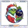 Grinch with Ravens Ornament PNG Design Download 2 Grinch with Ravens Ornament PNG Design Download
