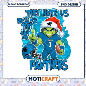 Carolina Panthers PNG Design for Football Fans