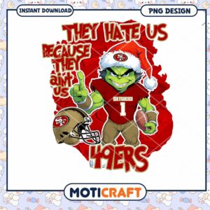 San Francisco 49ers Christmas PNG Design Download San Francisco 49ers Christmas PNG Design Download