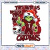 Arizona Cardinals Grinch Themed PNG Design Download