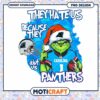 Carolina Panthers Grinch PNG Design Download