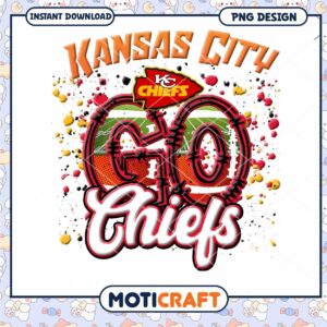 Kansas City Chiefs Go Chiefs PNG Instant Download Art