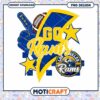 Los Angeles Rams Go Rams PNG Sports Design Download