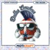 Dallas Cowboys Fun Football Character PNG Design 2 Dallas Cowboys Fun Football Character PNG Design