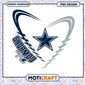 Dallas Cowboys PNG Graphic Design Instant Download