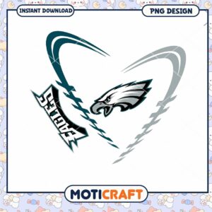 Eagles Logo PNG Design Instant Download Image