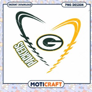Packers Logo Graphic Design for Instant Download PNG