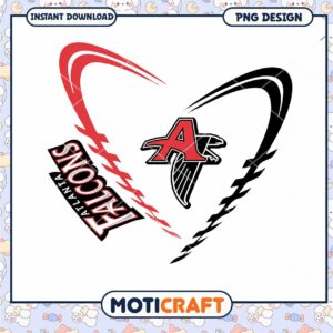 Atlanta Falcons PNG Design Instant Download Art
