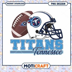 Tennessee Titans Football Helmet PNG Design Download
