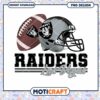 Las Vegas Raiders Football Helmet and Ball PNG Design 2 Las Vegas Raiders Football Helmet and Ball PNG Design