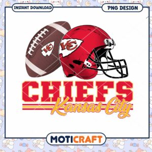Kansas City Chiefs Helmet Football PNG Design Download