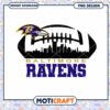 Baltimore Ravens Football Skyline PNG Design Download 1 Baltimore Ravens Football Skyline PNG Design Download