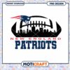 New England Patriots Football City Skyline PNG Design 1 New England Patriots Football City Skyline PNG Design