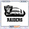 Las Vegas Raiders Football Team PNG Design Download