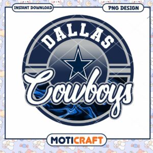 Dallas Cowboys Logo Instant Download PNG Design