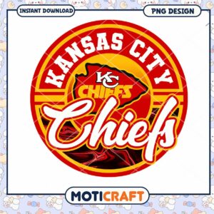 Kansas City Chiefs Logo PNG Instant Download Design