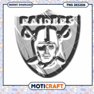 Raiders PNG Logo Instant Download for Fans
