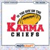 Karma Chiefs Football Love PNG Design Download