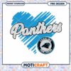 Carolina Panthers Heart PNG