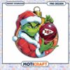 Grinch KC Chiefs Christmas Ornament PNG 2 Grinch KC Chiefs Christmas Ornament PNG