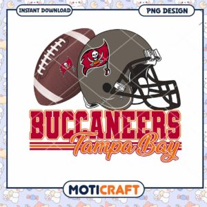 Tampa Bay Buccaneers PNG Football Design