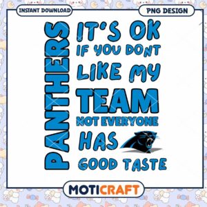 Carolina Panthers PNG Team Design Carolina Panthers PNG Team Design