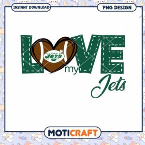 NY Jets Love PNG Design NY Jets Love PNG Design