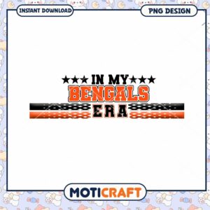 Bengals Era PNG Design Instant Download