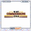 Commanders Era PNG Design Instant Download 1 Commanders Era PNG Design Instant Download