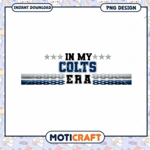 Colts Era PNG Design Instant Download