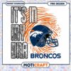 Denver Broncos DNA PNG Sublimation