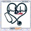 Houston Texans Heartbeat Stethoscope PNG