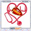 Kansas City Chiefs Heart Stethoscope PNG